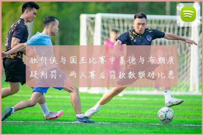 独行侠与国王比赛中基德与布朗质疑判罚，两人赛后罚款数额对比悬殊